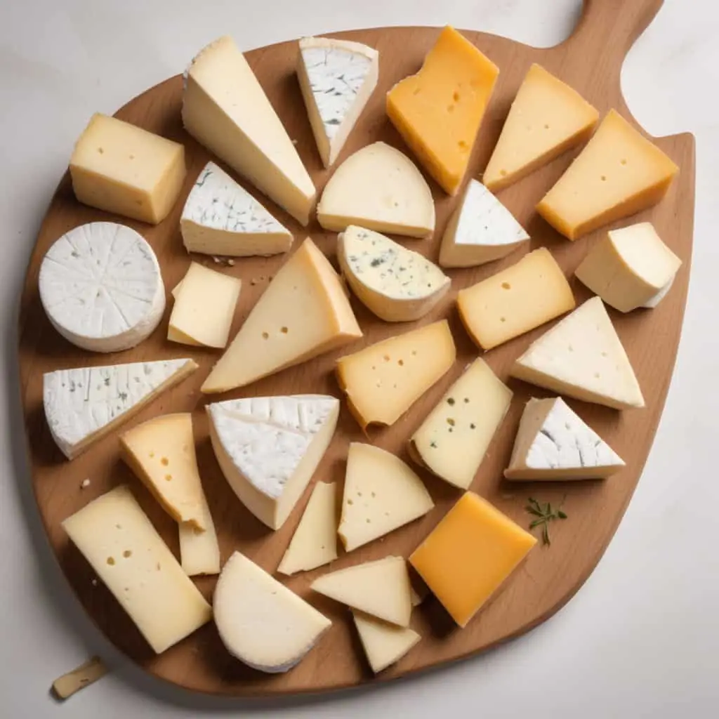 tray of cheese for Dairy Gluten Free Recipes