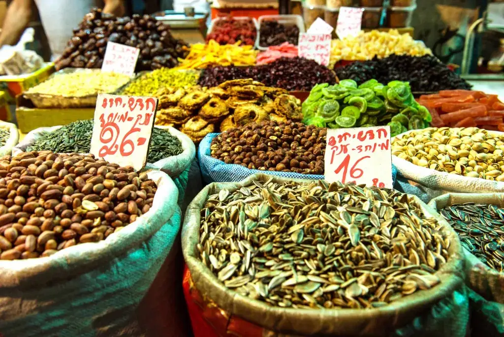 Gluten Free Grocery Shopping in Israel at the Shuk