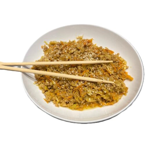 gluten free eggroll in a bowl